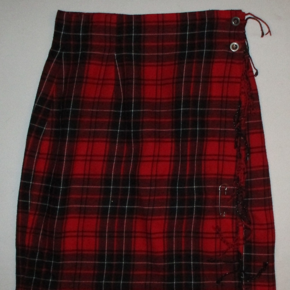 Cambridge Dry Goods Plaid Skirt Lined Size 4